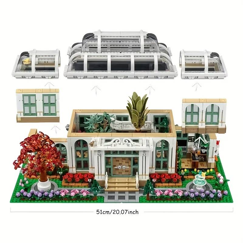Building Toy Architectural Model Toy Set Style Botanical Garden
