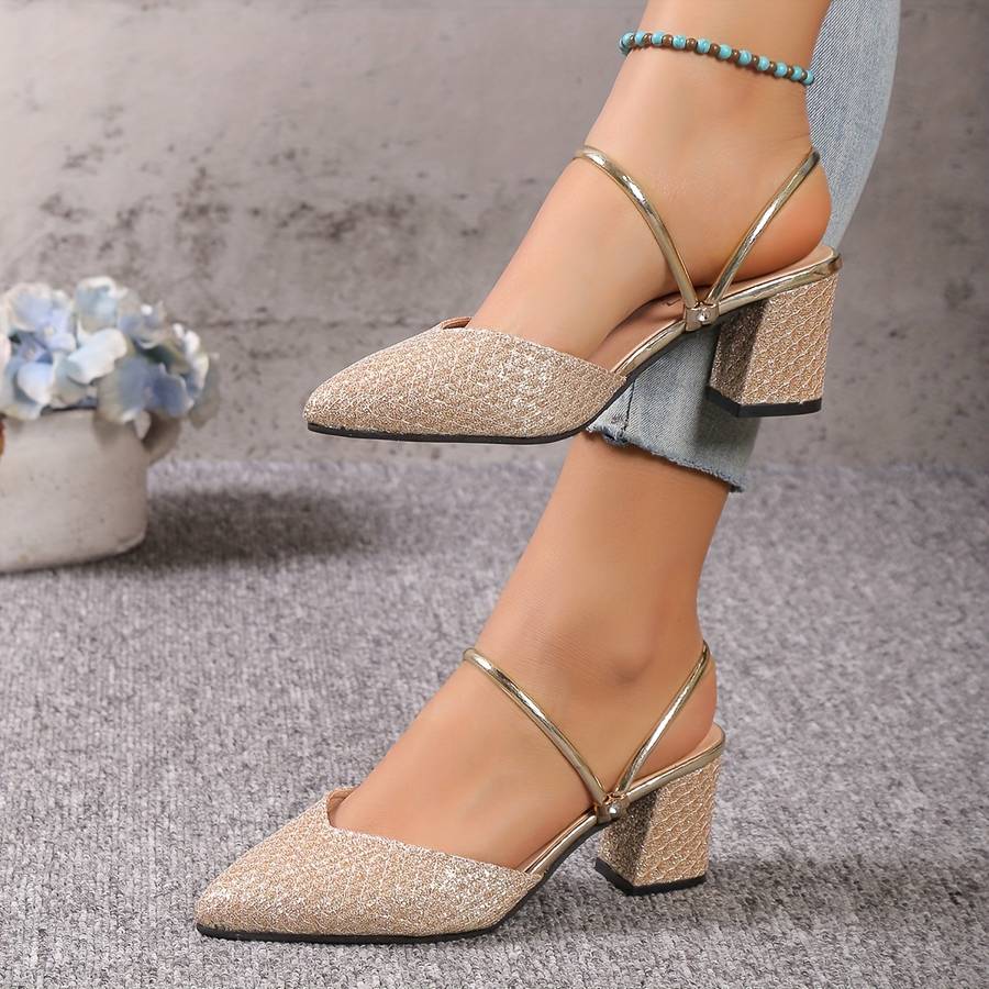 Women S High Heels Color Silvery Grey Sizeuk 6
