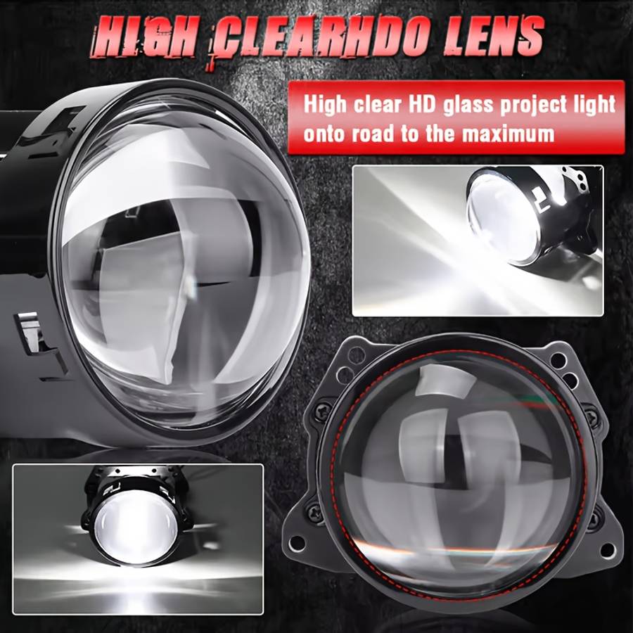 Car Lights Model 2Pcs Led Hd Lenses