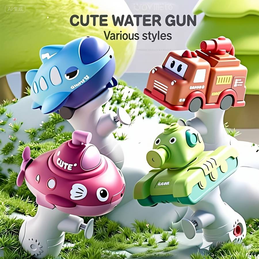 Toy Guns Items Fire Truck Random 1 Of 2 Color