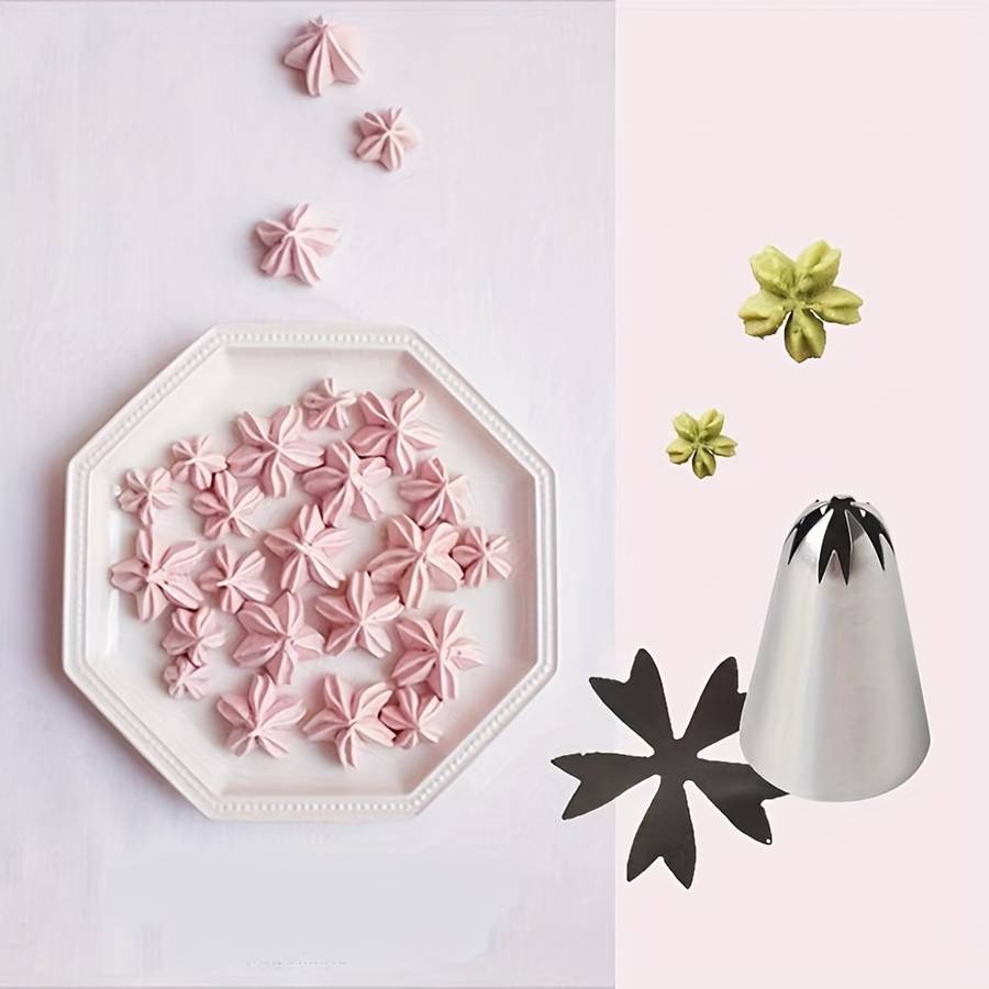 Professional Cake Decorating Head Color Silvery