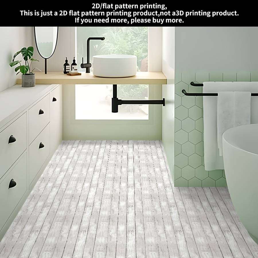 Self Adhesive Floor Stickers 11.8Inchx11.8Inch30X30Cm