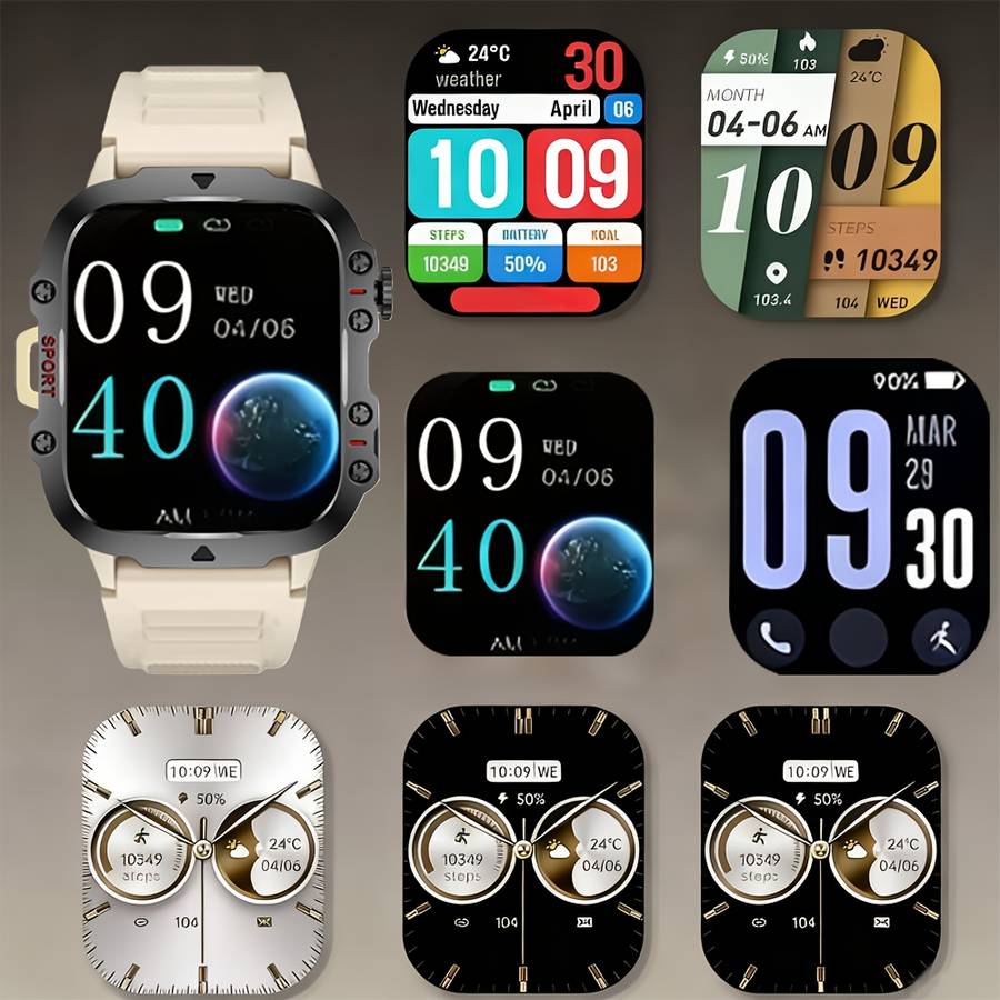 Unisex Smart Watch Wireless Call Sms Multi Sport Modes Remote