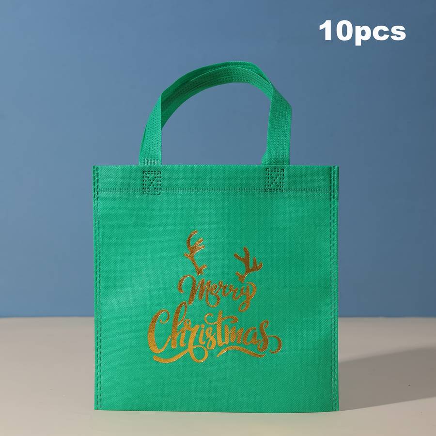 Gift Bags Color 10 Dark Green Gift Bags Size 20X20Cm