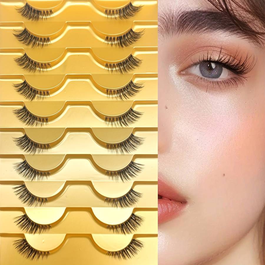 False Eyelashes Model Yh 801 5 White