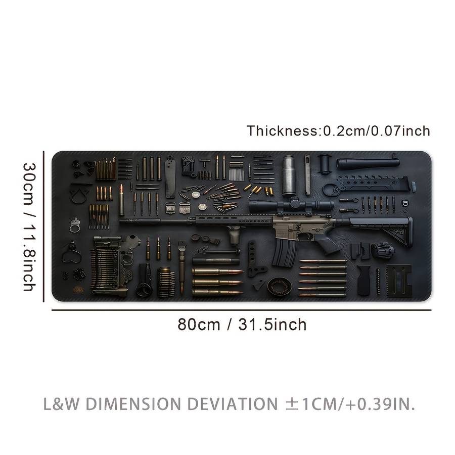 Mouse Pad Size 35.4X15.7Inches