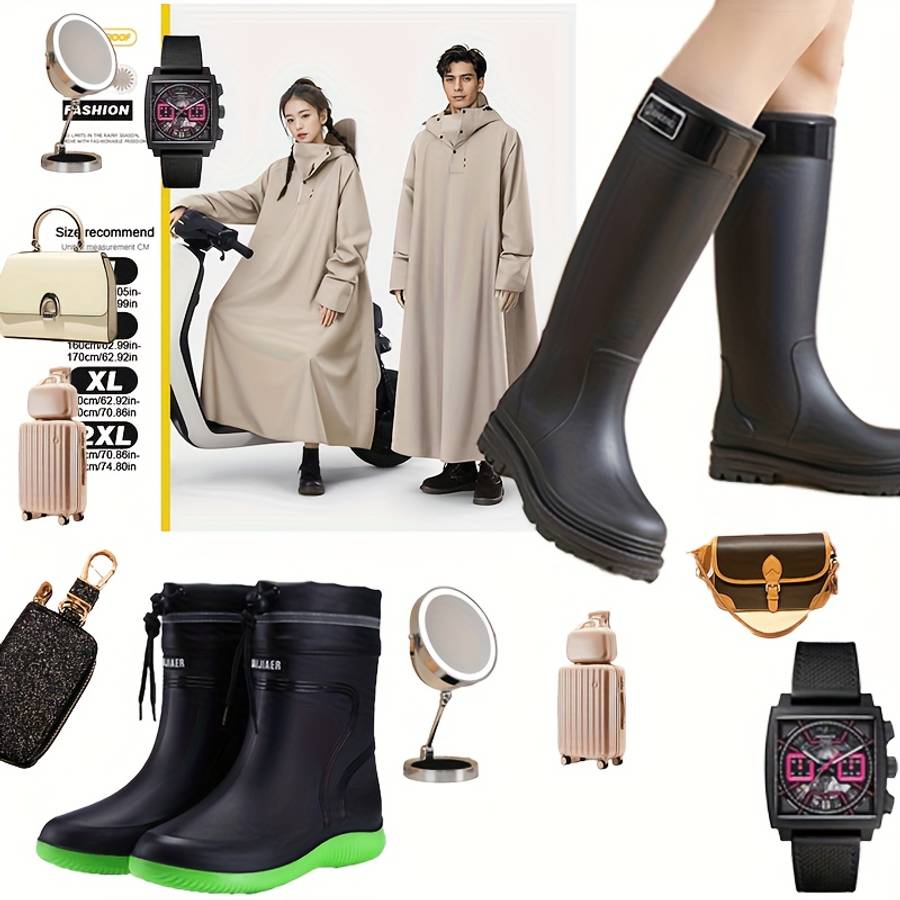 Raincoat Khaki Size Lheight 160170Cm