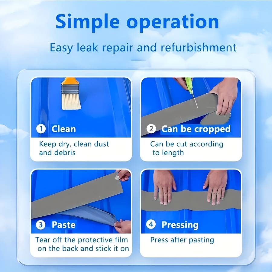 Waterproof Repair And Sealing Supplies Color Blue