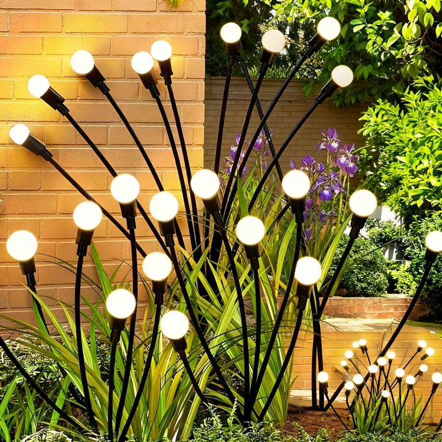 Solar Firefly Lawn Garden Lights