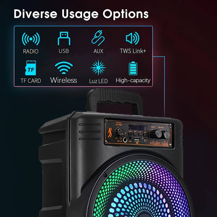 Speaker Color Black Pro