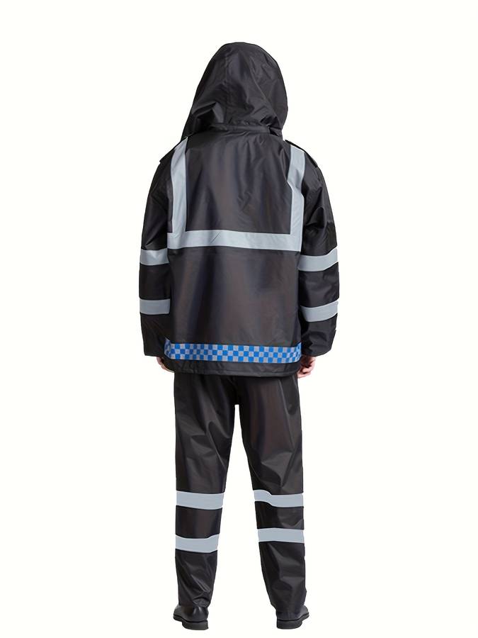 Raincoat Orange Red Size Uk S