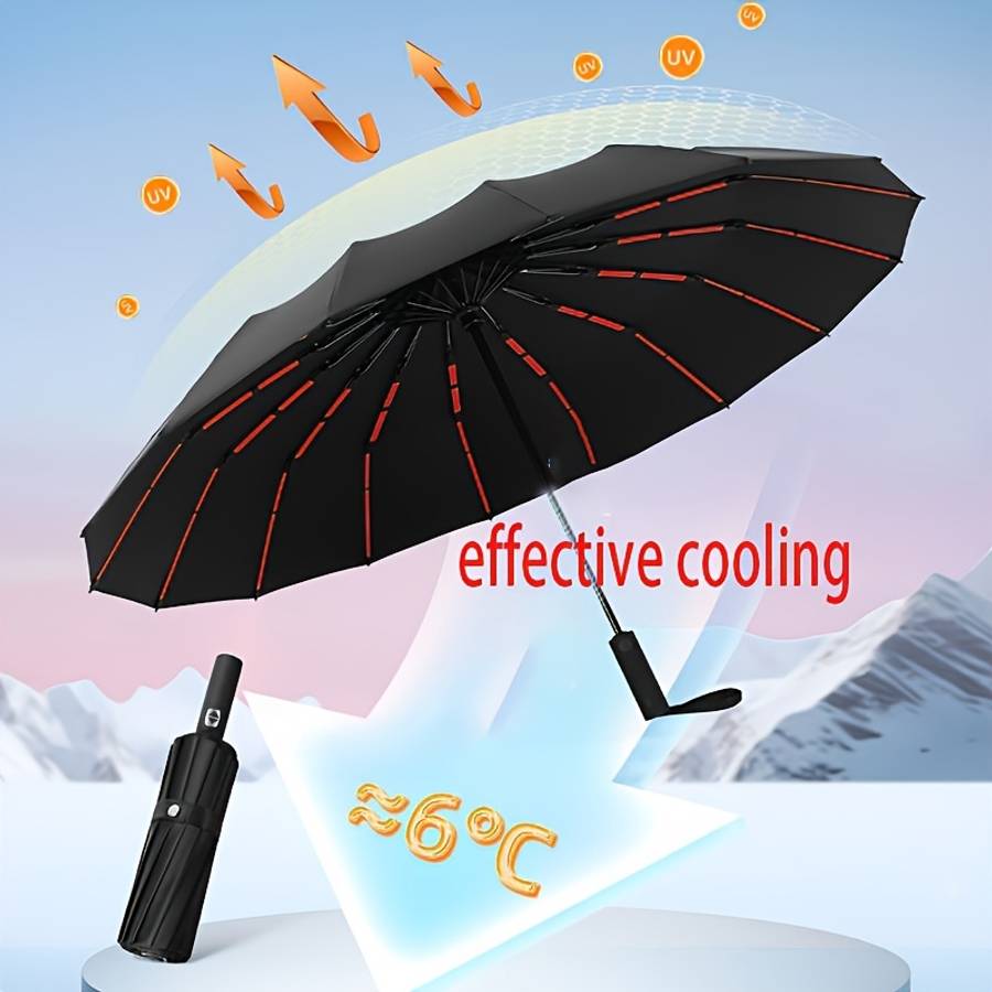 Umbrella Color 12K Dark Blue 33 Automatic Umbrella