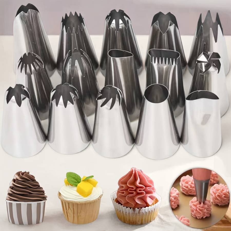 Professional Cake Decorating Head Quantity 15Pcs