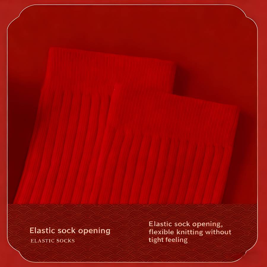 Women S Socks Color Red