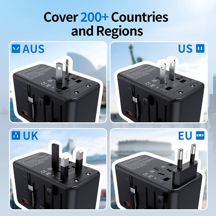 Reliable Voltage Portable Power Adapter With Usb Fast Charging For Off-Grid