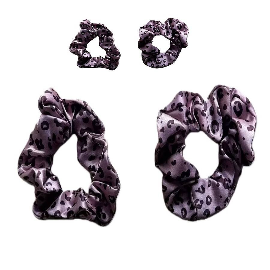 Satin Pillowcase Color Wheatcolored Leopard Print Size50Cm*66Cm