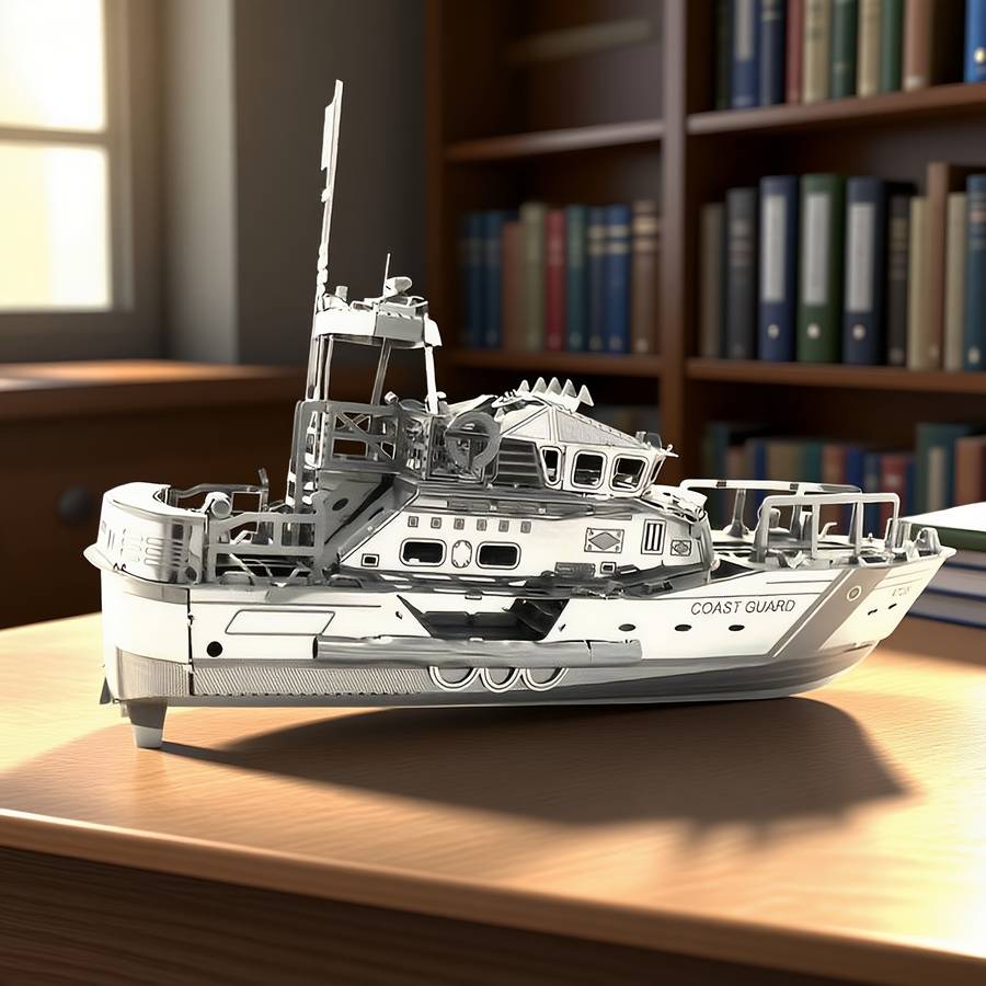 3D Jigsaw Puzzle Model Ship Items Lifeboat