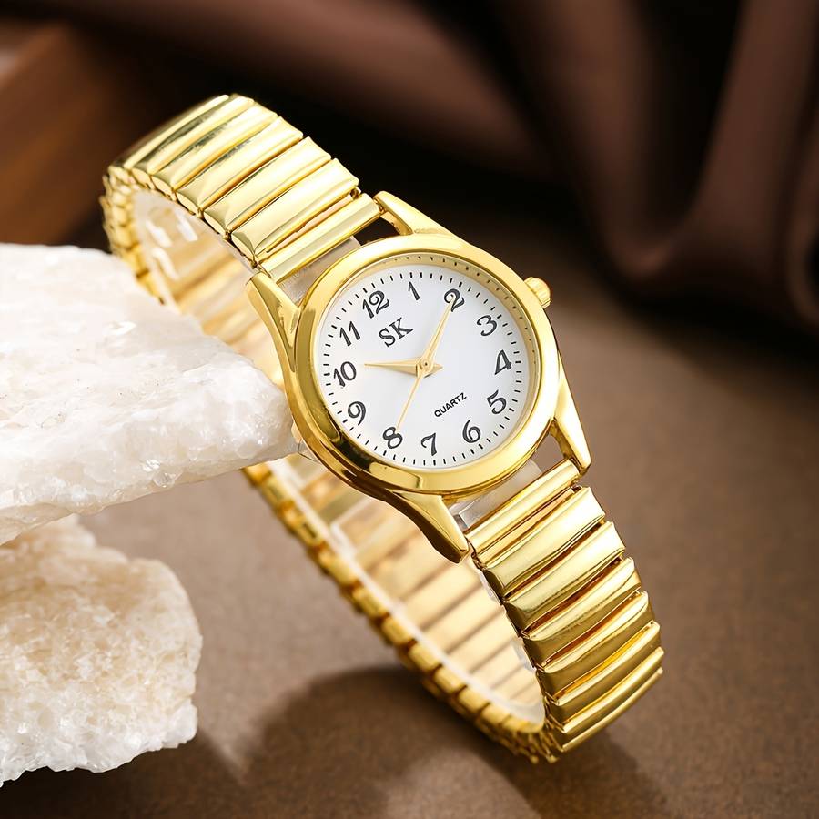 6Pcs Multifunctional Women Watches Quartz Movements Alloy Cases Square Ladies