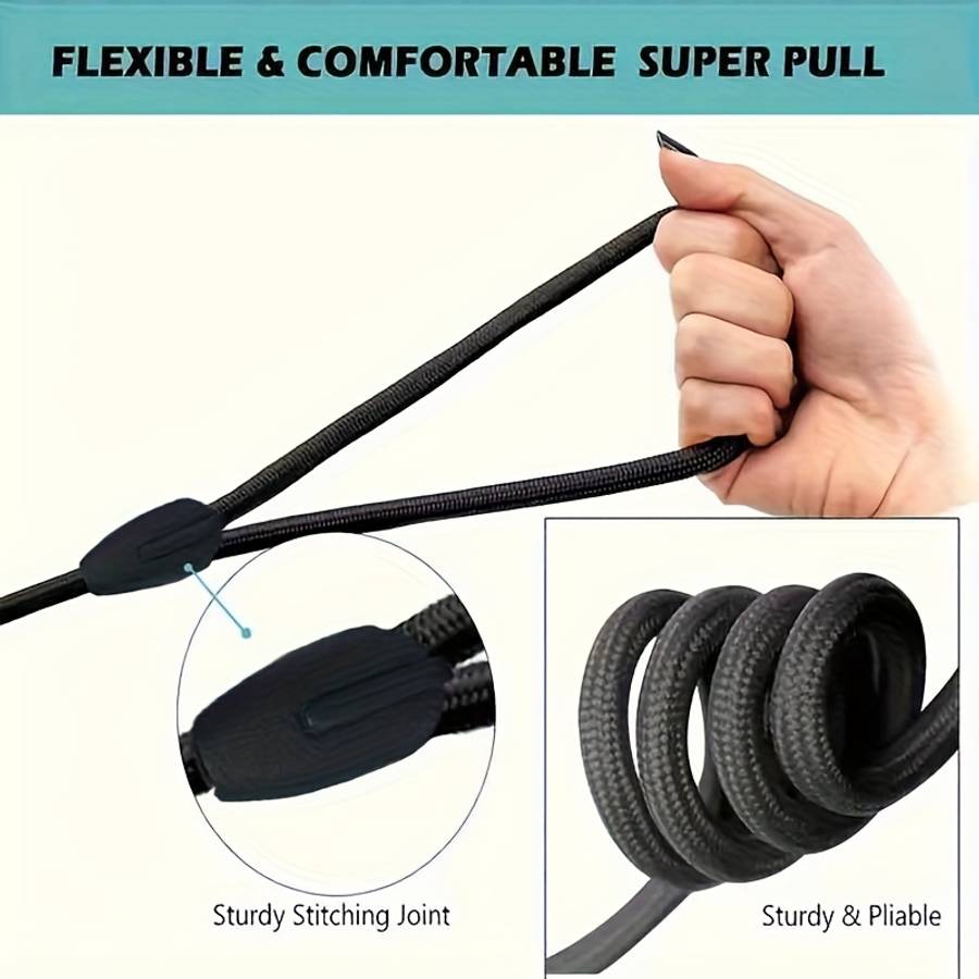 Dog Leash Color Black Size M