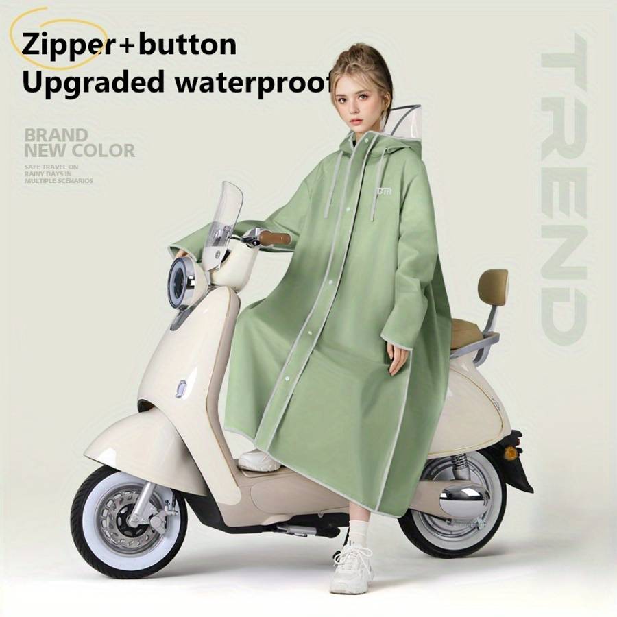 Raincoat White Size M