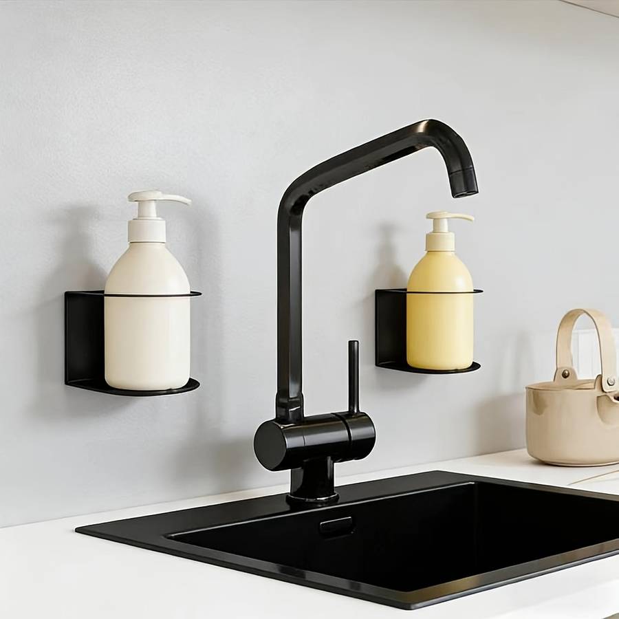 Bathroom Storage Rack Color Black Materialiron