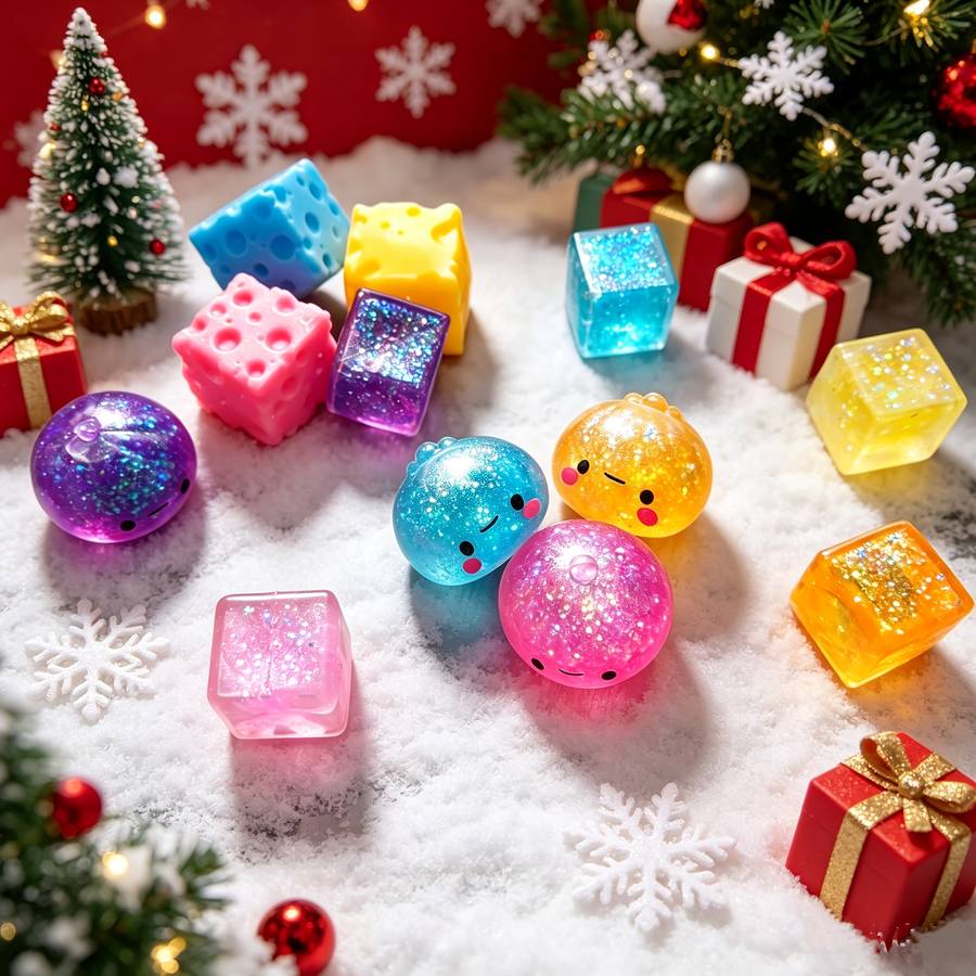 Squeezable Toys Style Model D Mixed Color Style Random Toys 4Pcs
