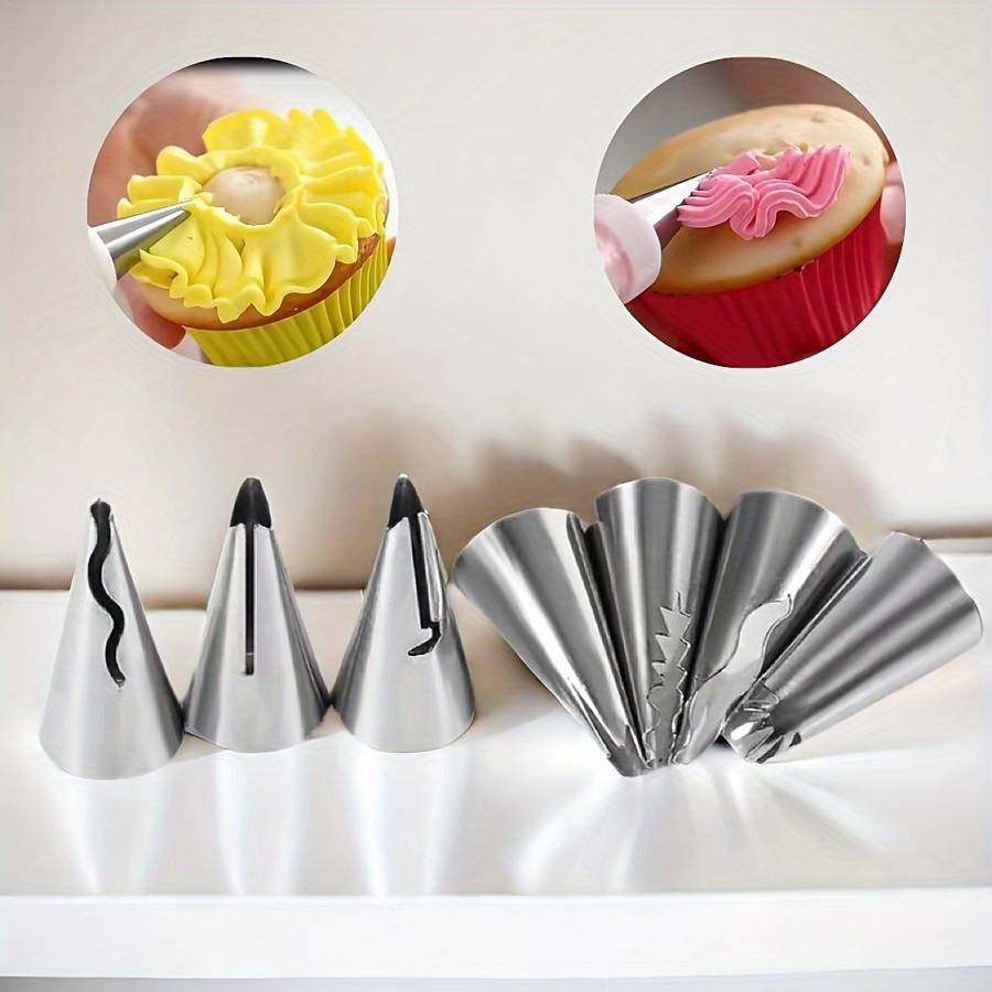 Professional Cake Decorating Head Color 7Pcs