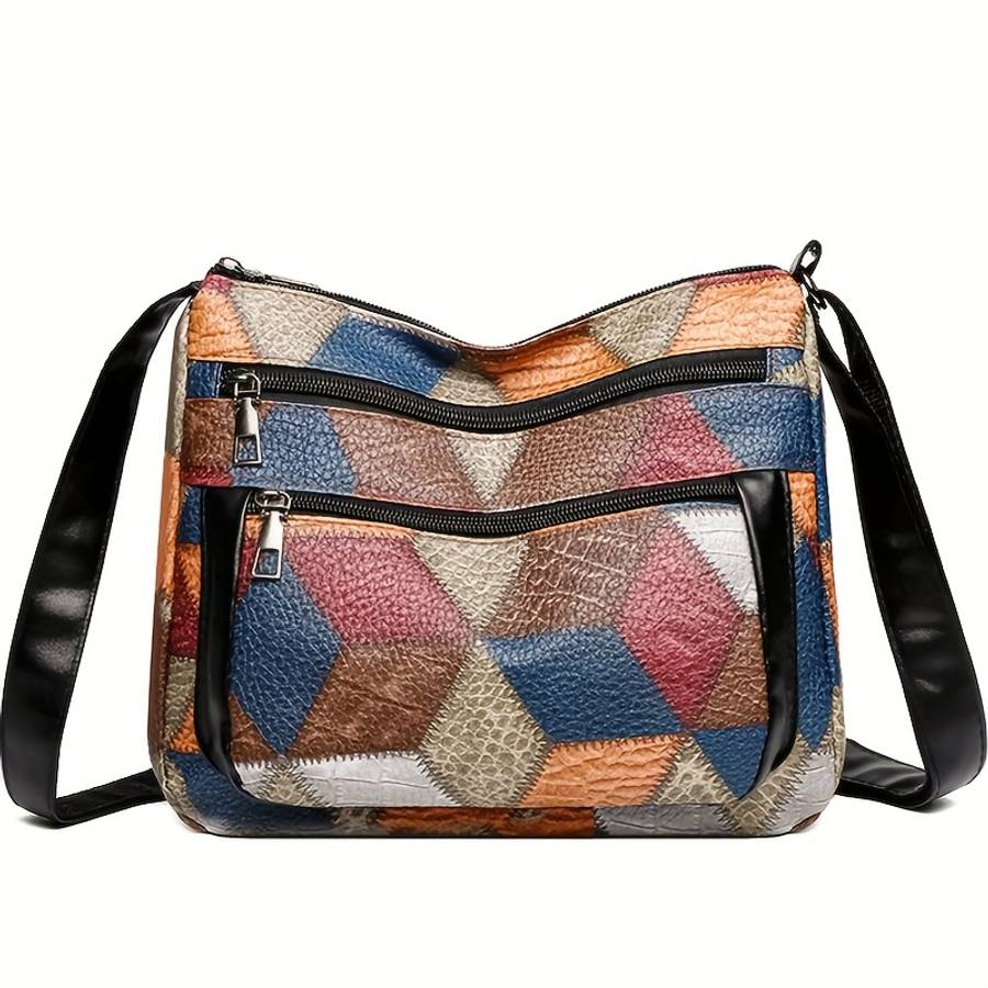 WomenS Bags W65 Diamond Shoulder Strap Black