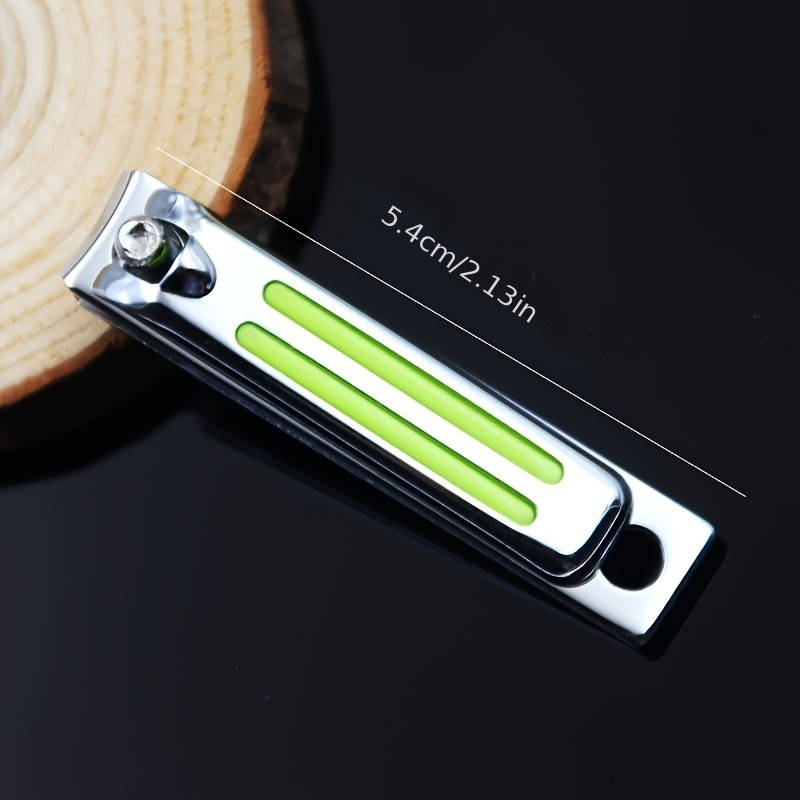 3pcs Flat Carbon Steel Nail Clippers in Mixed Colors