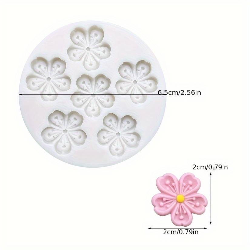 Suitable For Baking Molds Color 1Pc  10 Holes Mini Flower