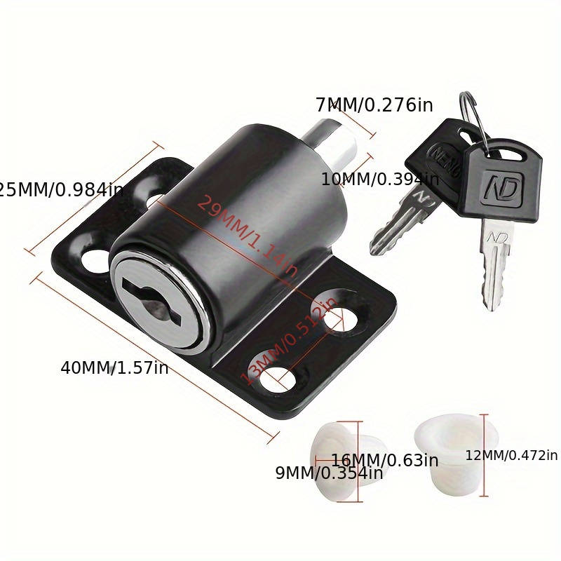 Lock Color Silvery