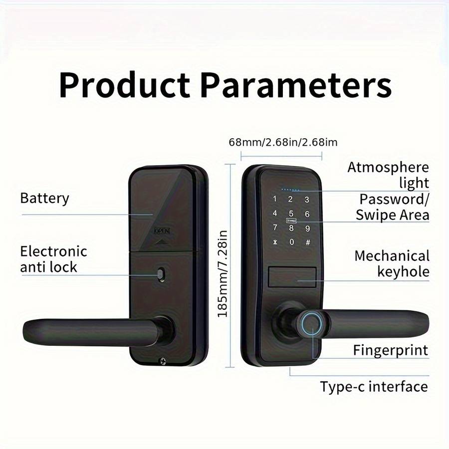 Lock Color Black
