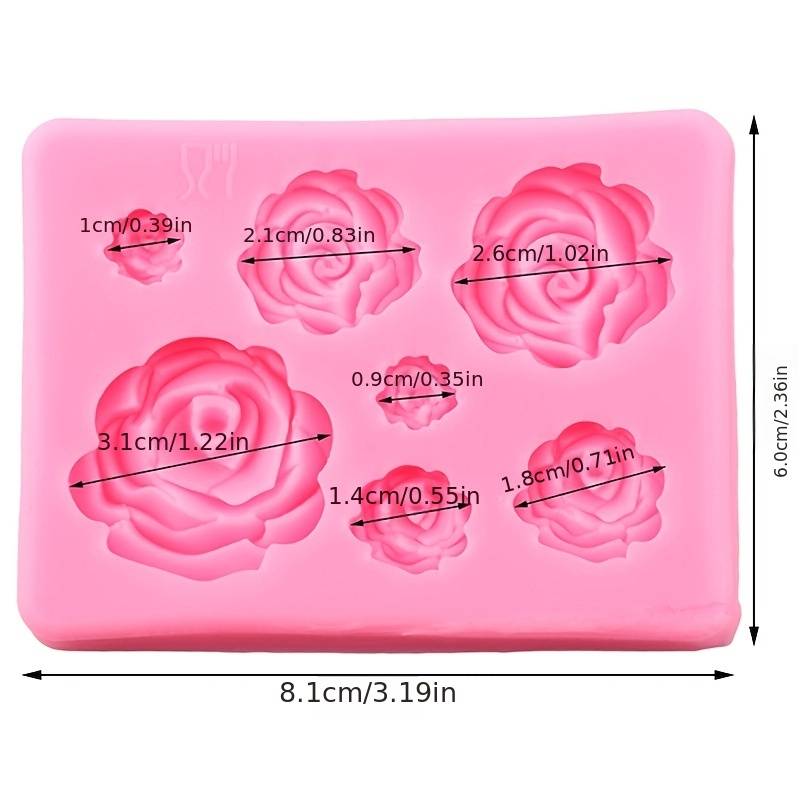 Suitable For Baking Molds Color Pink