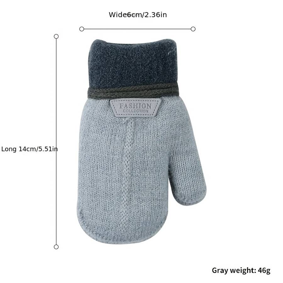 Winter Gloves Color Gray