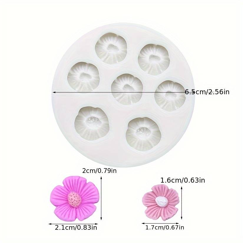 Suitable For Baking Molds Color 1Pc  10 Holes Mini Flower