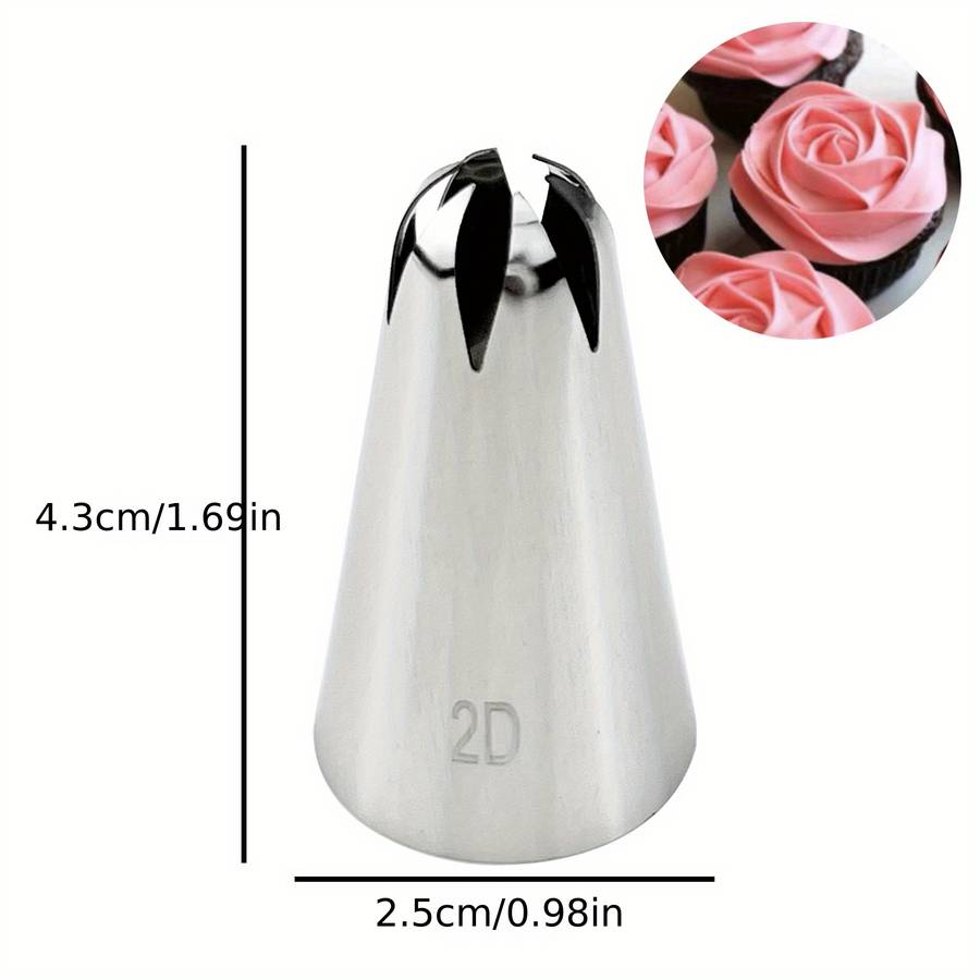 Professional Cake Decorating Head Size 10 Piece Set