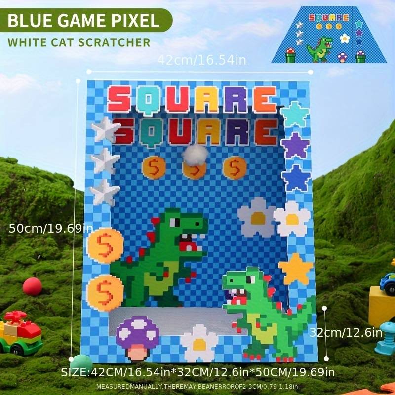 Pet supplies color White Style Blue Pixel