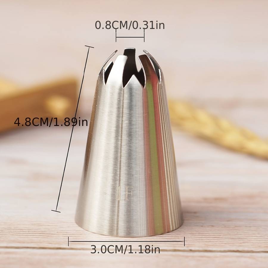 Professional Cake Decorating Head Color Silvery