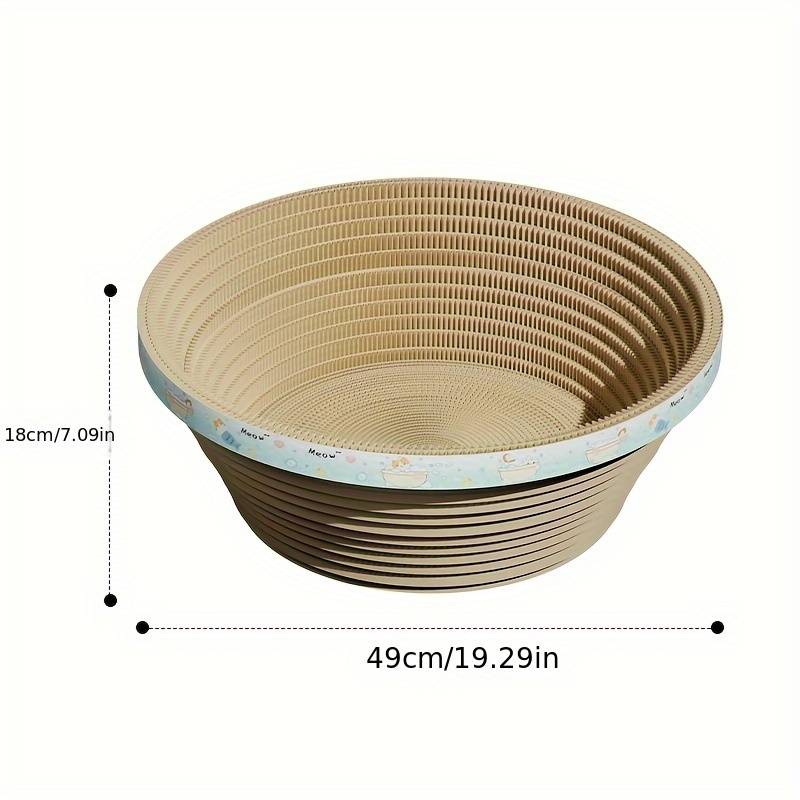 Pet Supplies Size Round Corrugated Paper Bathtub   49 X 49 X 18Cm