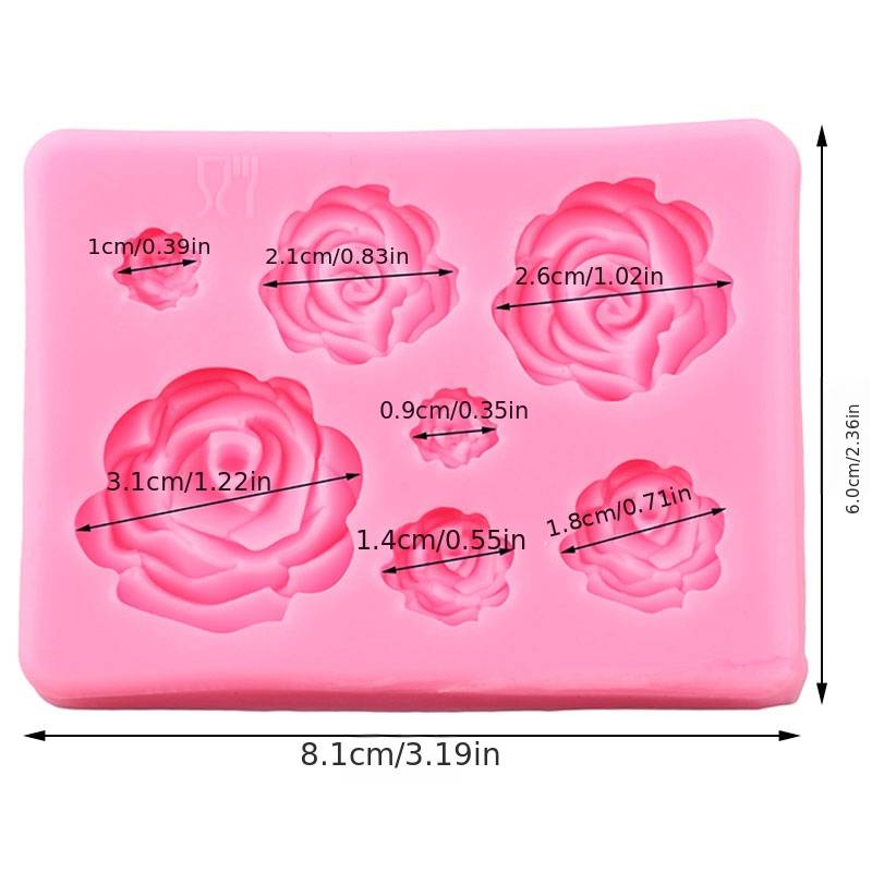 Suitable For Baking Molds Color Pink