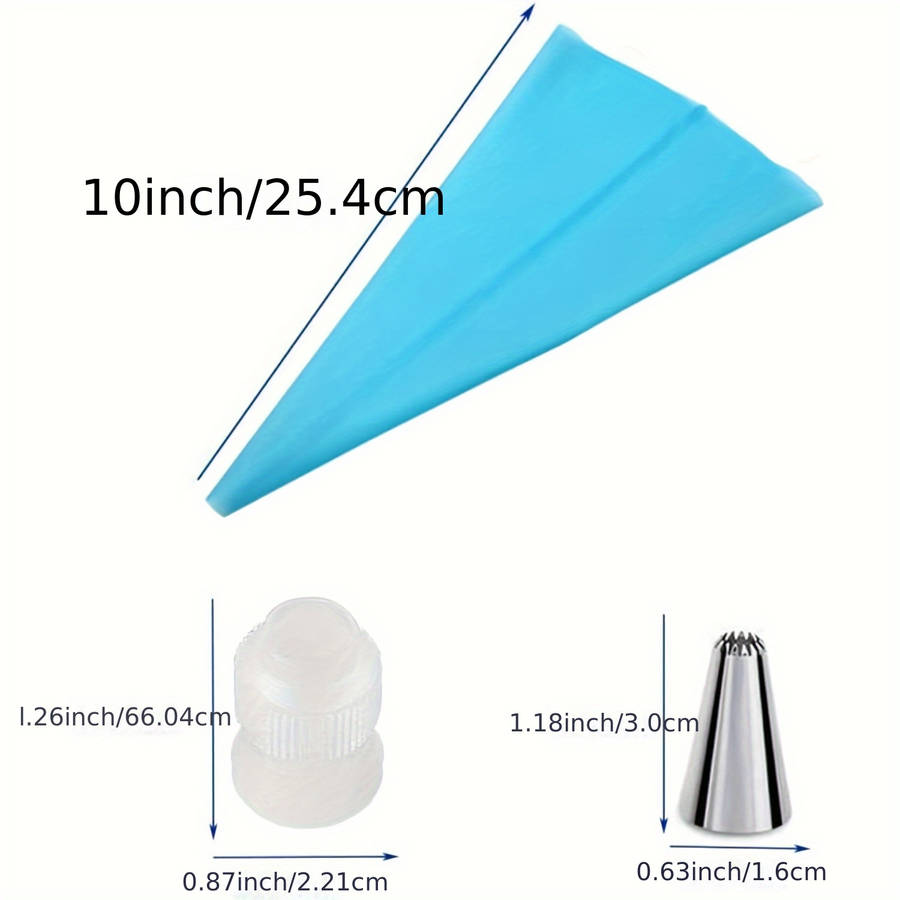 Professional Cake Decorating Head Color Blue