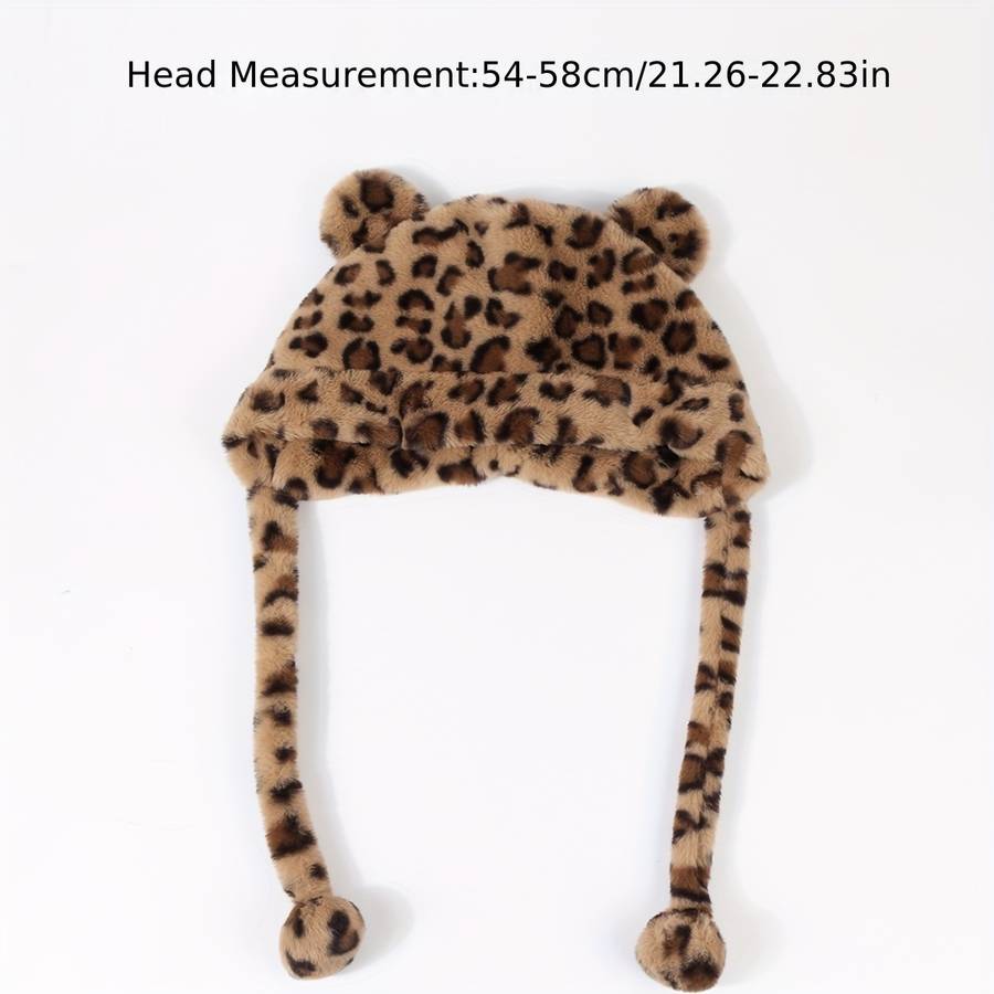 Winter Hat Color Khaki Size 54 58Cm