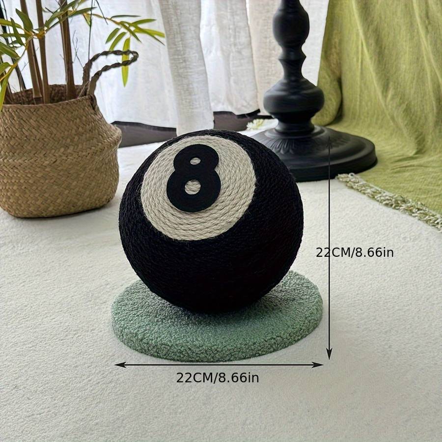 Pet Supplies Style Black Eight Ball Shape