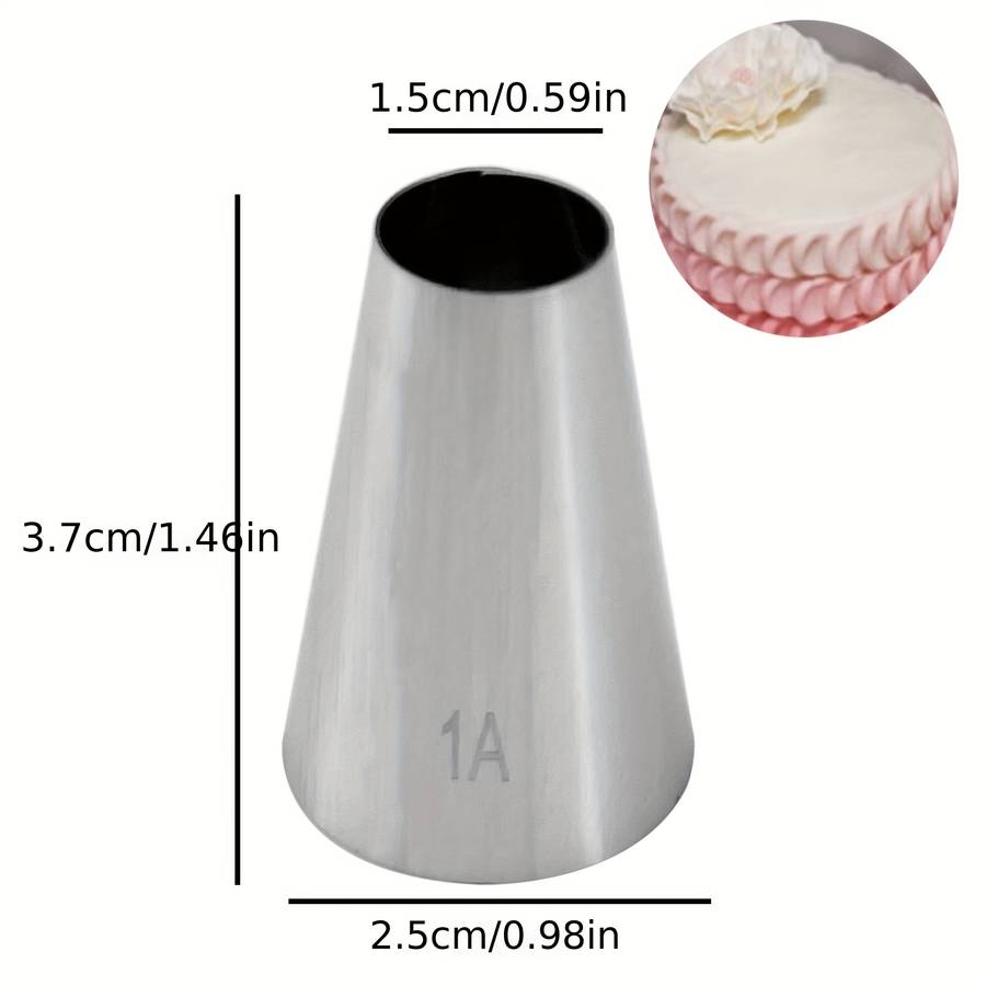 Professional Cake Decorating Head Size 10 Piece Set
