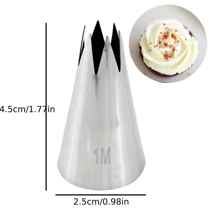 Professional Cake Decorating Head Size 10 Piece Set