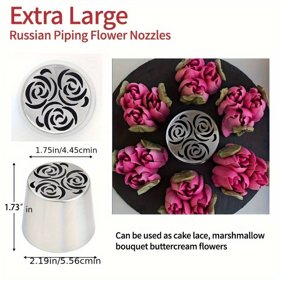 Professional Cake Decorating Head Material Metal