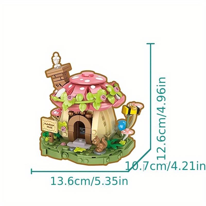 Building Toy Architectural Model Toy Set Style Tree House Blocks