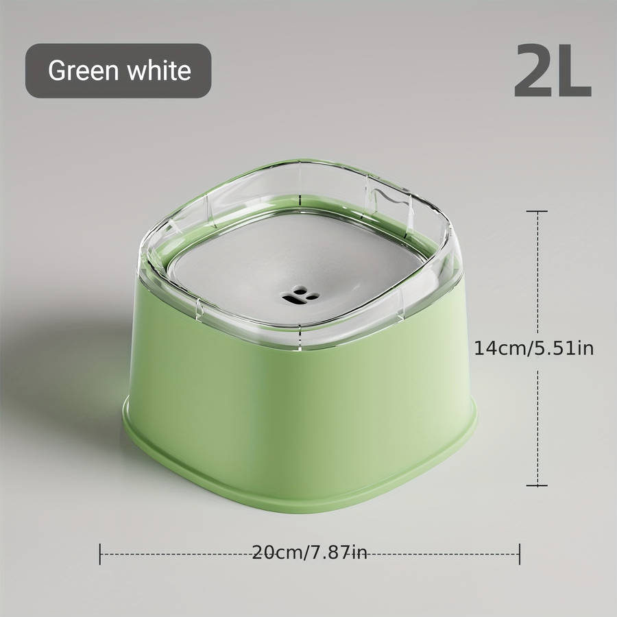 Pet Supplies Color Pet Large Floating Bowl Yellow And White