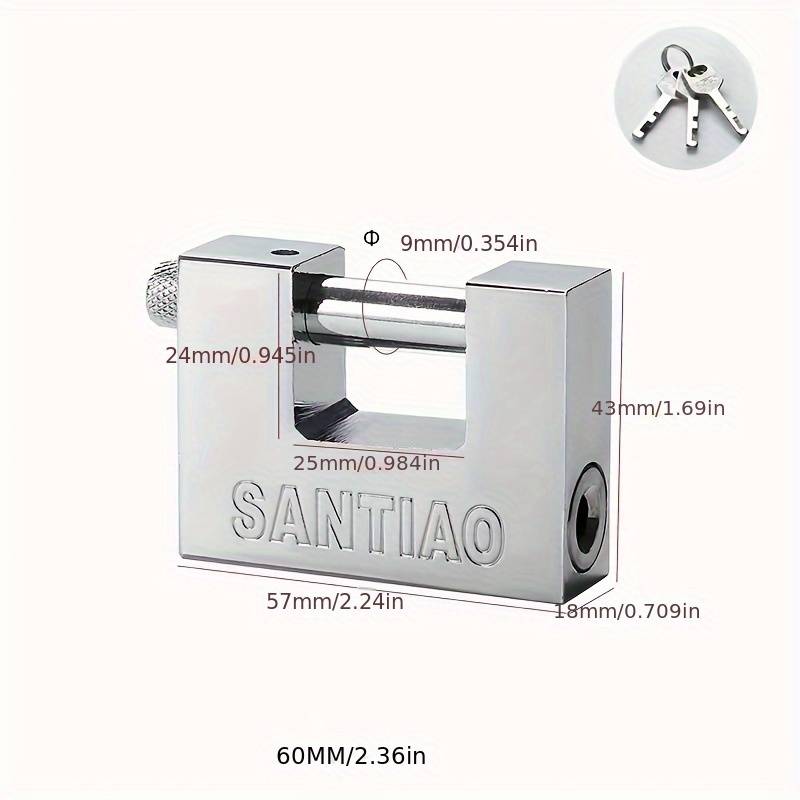 Lock Model 40Mm 1.57In 1 Lock  3 Keys
