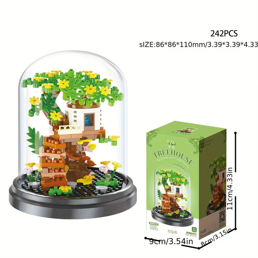 Building Toy Architectural Model Toy Set Style Winter